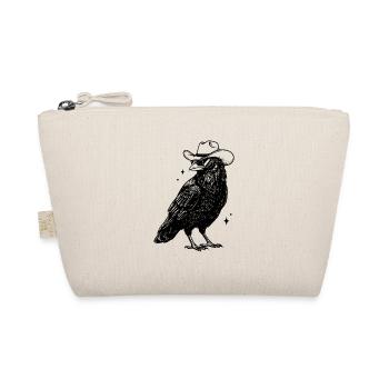 Cowboy Raven - Organic Pouch - nature - Front