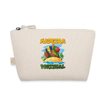Madeira Portugal Island Paradise Flag Design - Organic Pouch - nature - Front