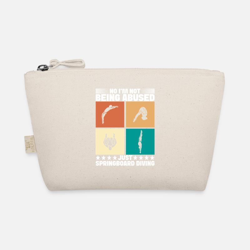 Diving diving board Organic Pouch
