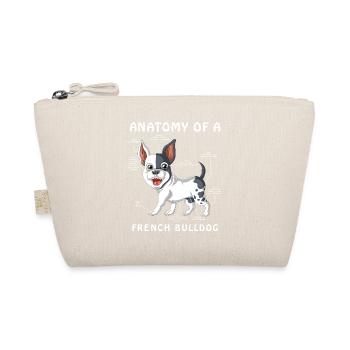 Tableau d’anatomie amusant du bouledogue français Frenchie Dog - Trousse biologique - nature - Devant