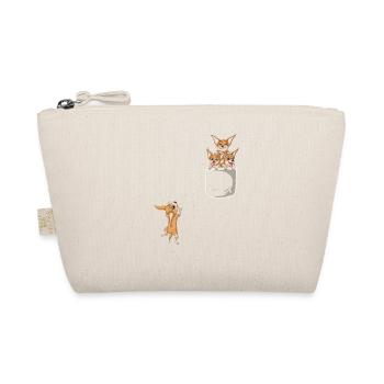 Chihuahua Hundetasche - Bio-Täschchen - Natur - Vorne