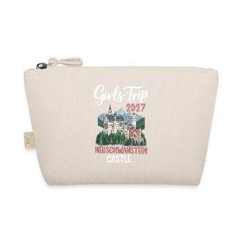 Girls Trip 2027 Neuschwanstein Castle - Organic Pouch - nature - Front