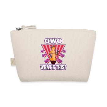 OwO What's This? - Organic Pouch - nature - Front