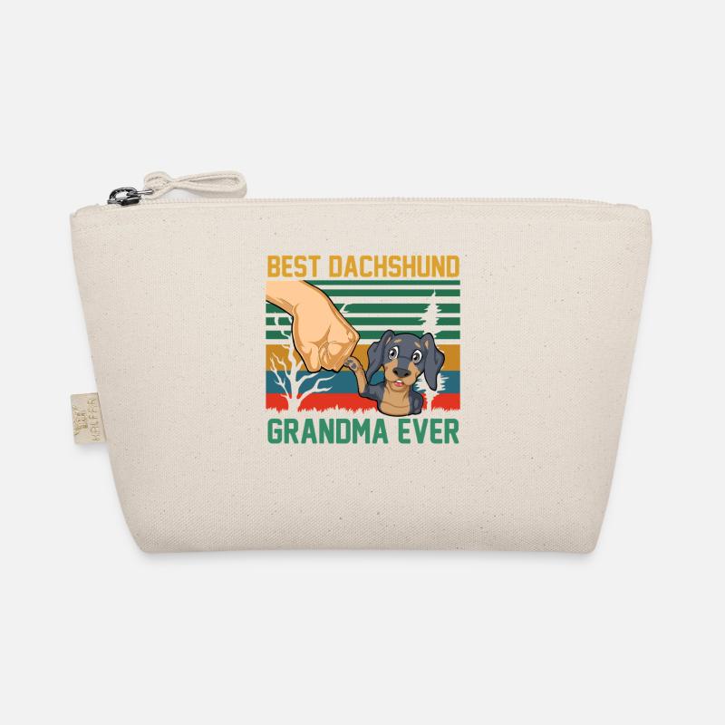 Best Dachshund Grandma Ever Design Organic Pouch