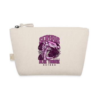 Serious About Blue Tongue Skinks Reptile Keeper - Organic Pouch - nature - Front