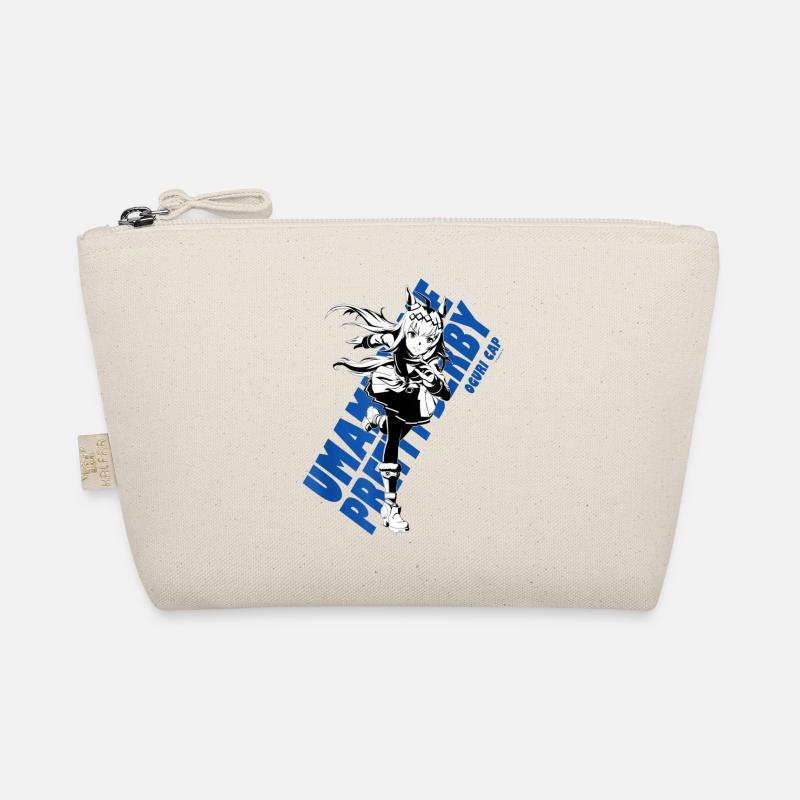 Manga heroine with a dynamic style Organic Pouch