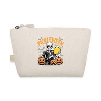 Pickleween Pickleball Spieler Lustig Halloween - Bio-Täschchen - Natur - Vorne
