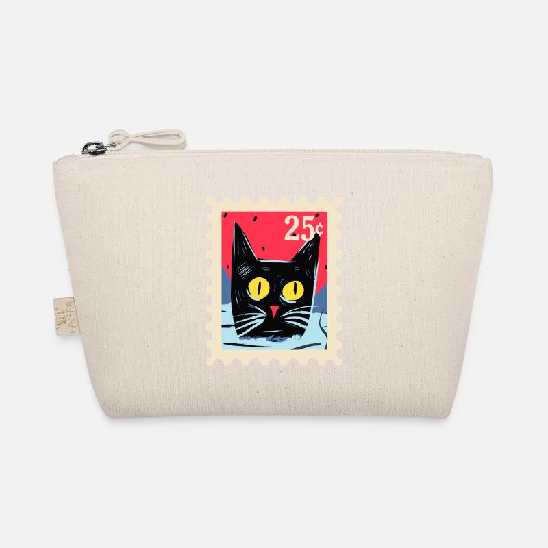 Chat astucieux comme un tampon Trousse biologique