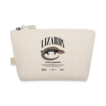 Blue Tongue Skink Reptile Keeper Streetwear - Organic Pouch - nature - Front
