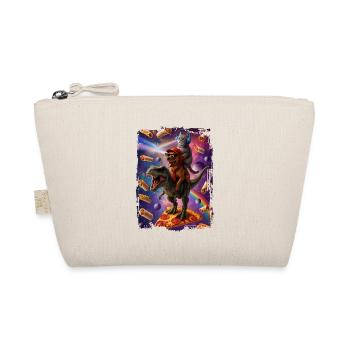 Futuristic Animal Adventures Aztec Pizza - Organic Pouch - nature - Front