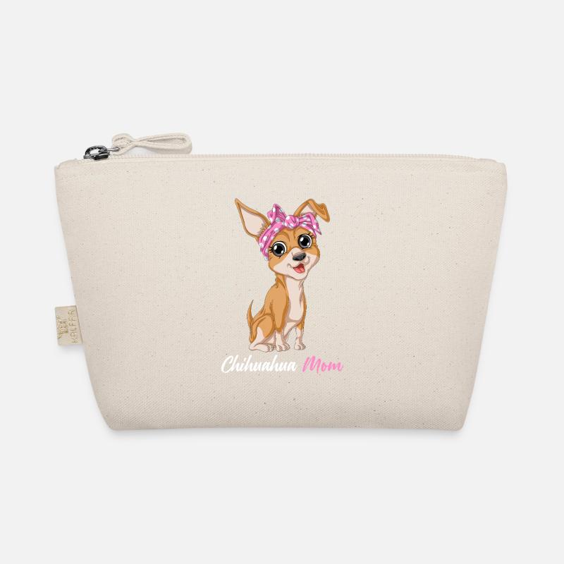 Lustige Chihuahua Mutter Haustier Kunst Perfekter Muttertag Bio-Täschchen