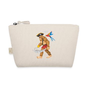 Drôle Pirate Bigfoot Épée Perroquet Aventure - Trousse biologique - nature - Devant