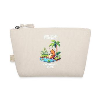 Enter the Capybara Zone | Capybara &amp; Chill - Organic Pouch - nature - Front