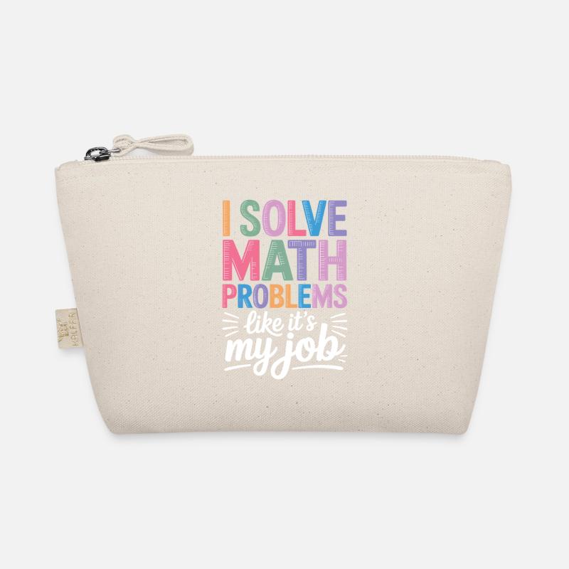 Ich Löse Matheprobleme Wie Ein Beruf Math Lehrer Bio-Täschchen