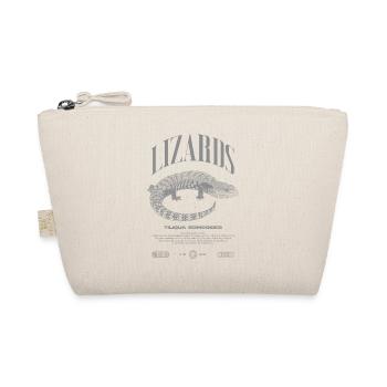 Langue Bleue Scinque Reptile Keeper Streetwear - Trousse biologique - nature - Devant