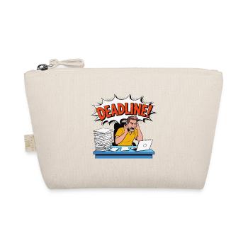 Deadline Stress Illustration - Organic Pouch - nature - Front