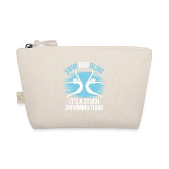 Synchronschwimmen Kunstschwimmen Wassersport - Bio-Täschchen - Natur - Vorne