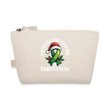 Let your mental health be happy and - Organic Pouch - nature - Front