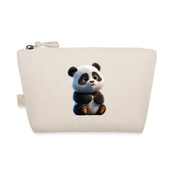 Panda Bear Giant Pandas Giant Panda Cute Panda Bear - Organic Pouch - nature - Front