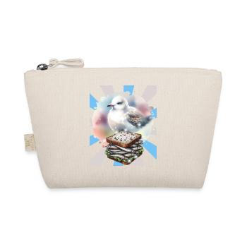 Illustration d'un sandwich au poisson et à la mouette - Trousse biologique - nature - Devant