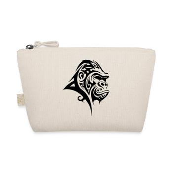 Gorilla Silverback Tribal - Organic Pouch - nature - Front