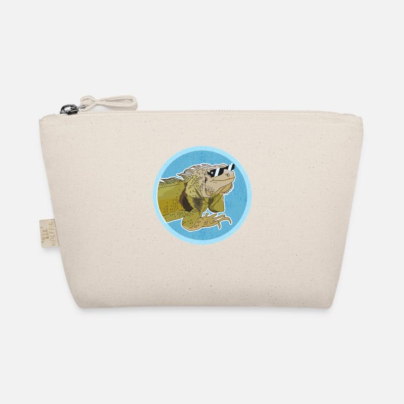 Leguan Eidechse Leguane Geschenke Bio-Täschchen