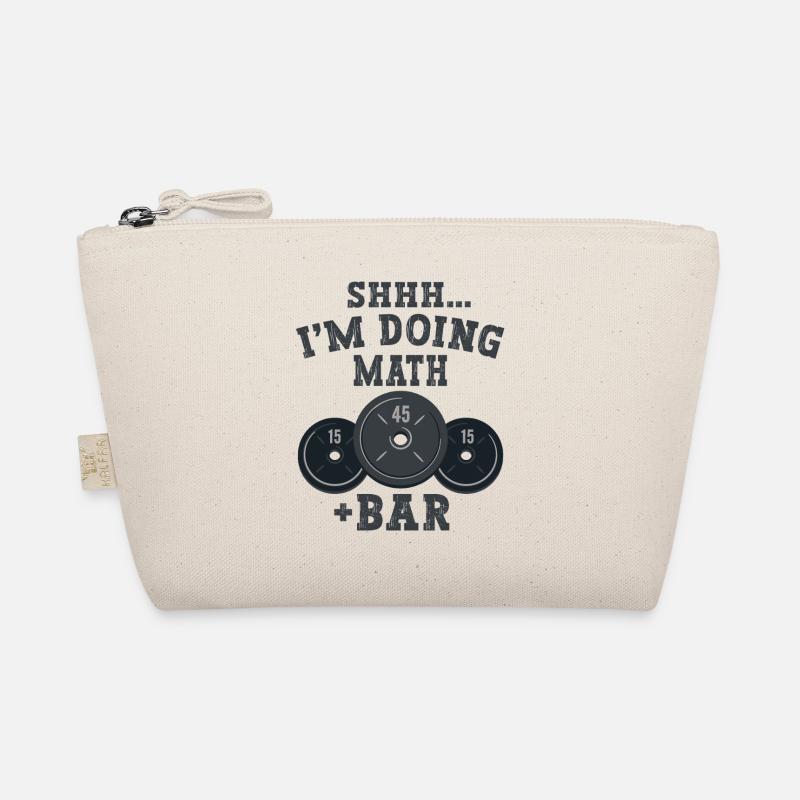 Shhh I'm Doing Math Weight Power Lifting Workout  Bio-Täschchen