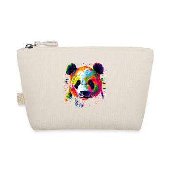 Panda Bear Giant Pandas Giant Panda Cute Panda Bear - Organic Pouch - nature - Front