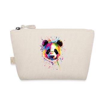 Panda Bear Giant Pandas Giant Panda Cute Panda Bear - Organic Pouch - nature - Front