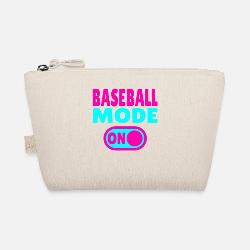 Baseball Mode ON – For Players & Real Fans Organic Pouch
