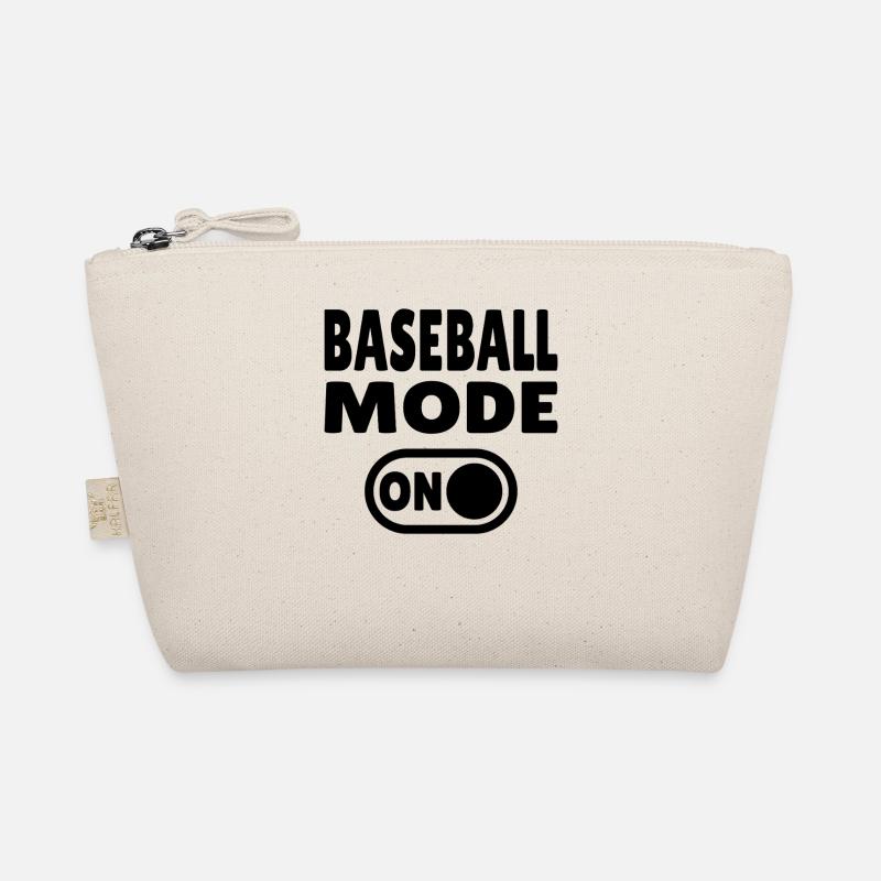 Baseball Mode ON – For Players & Real Fans Organic Pouch