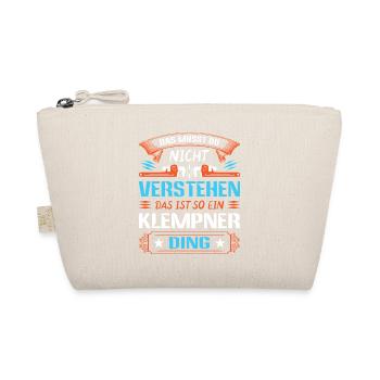 Heating Engineer Heating Construction Plumber Plumber - Organic Pouch - nature - Front