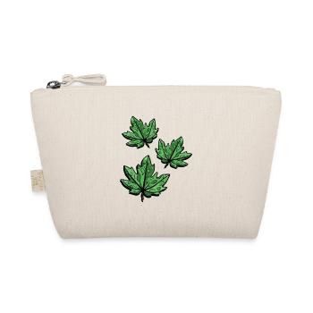Autumnal Maple Leaf - Organic Pouch - nature - Front