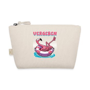 Malle FORGIVED Anti-Flirt Funny - Organic Pouch - nature - Front