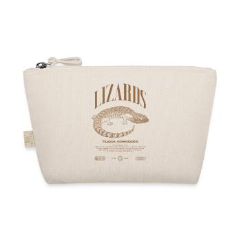 Langue Bleue Scinque Reptile Keeper Streetwear - Trousse biologique - nature - Devant