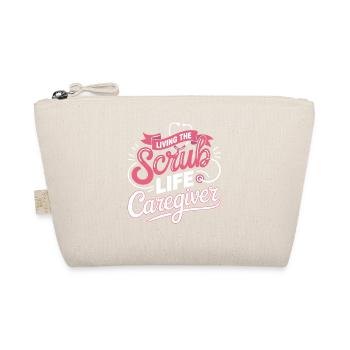 Scrub Life Caregiver Motto - Bio-Täschchen - Natur - Vorne