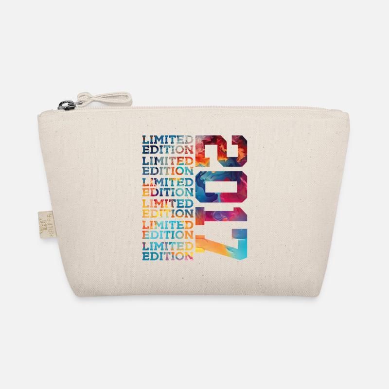 LIMITED EDITION 2017 9 JAHRE 9. GEBURTSTAG - Bio-Täschchen - Natur