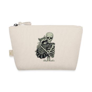 Squelette de raton laveur pour Halloween - Trousse biologique - nature - Devant