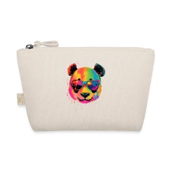 Panda Bear Giant Pandas Giant Panda Cute Panda Bear - Organic Pouch - nature - Front