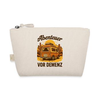 Abenteuer Vor Demenz Camping Camper Senioren Humor - Bio-Täschchen - Natur - Vorne