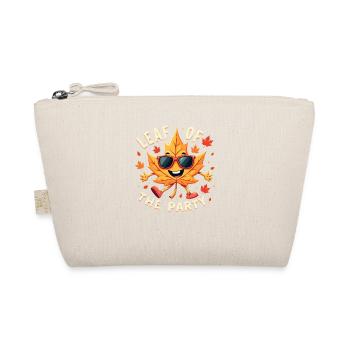 Leaf of the Party Happy Fall Harvest Autumn Leaf - Organic Pouch - nature - Front