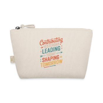 Contributing Yesterday Leading Today Hispanic - Organic Pouch - nature - Front