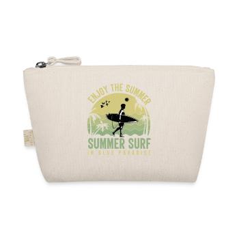 Summer Surfers in Blue Paradise - Organic Pouch - nature - Front