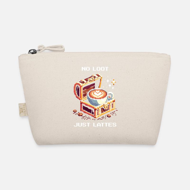 Pas de butin, juste du latte | Coffee Barista Trousse biologique