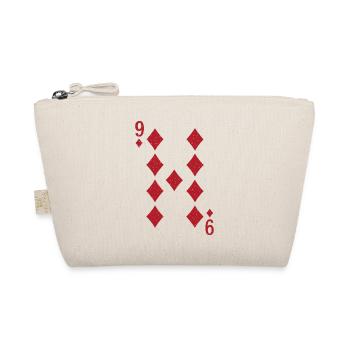 9 Diamonds Cards Double Head Rummy - Organic Pouch - nature - Front