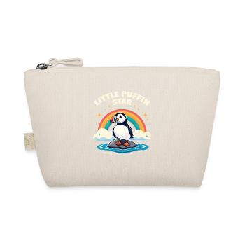 Little Puffin Starling – Puffin Rainbow - Organic Pouch - nature - Front
