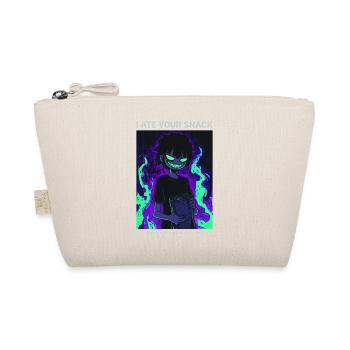 Dark Phonk Anime Creepy I Ate Your Snack - Organic Pouch - nature - Front