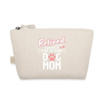 Retired Dog Mom Life - Bio-Täschchen - Natur - Vorne