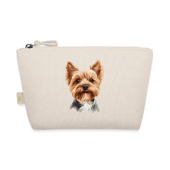 High-quality Yorkshire Terrier portrait - Organic Pouch - nature - Front
