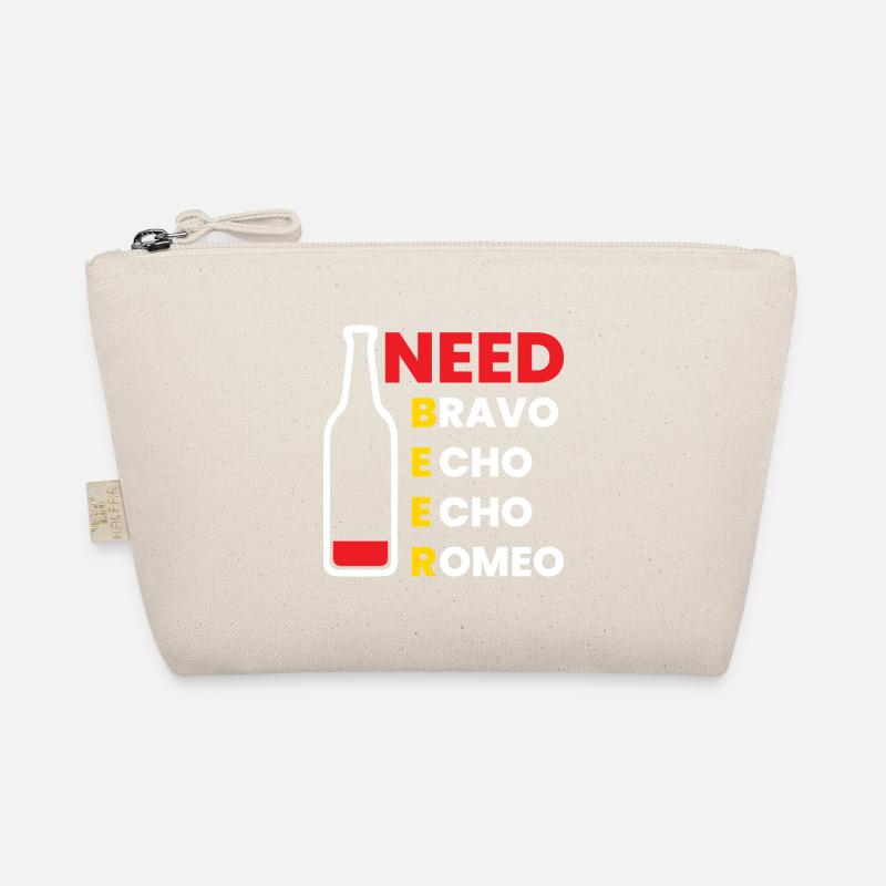 Lust for Life Bottle Design Organic Pouch